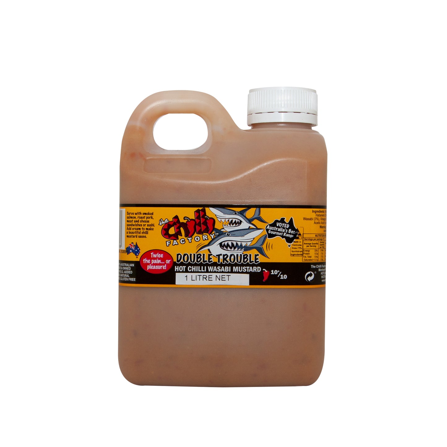 Double Trouble - Hot Chilli Wasabi Mustard