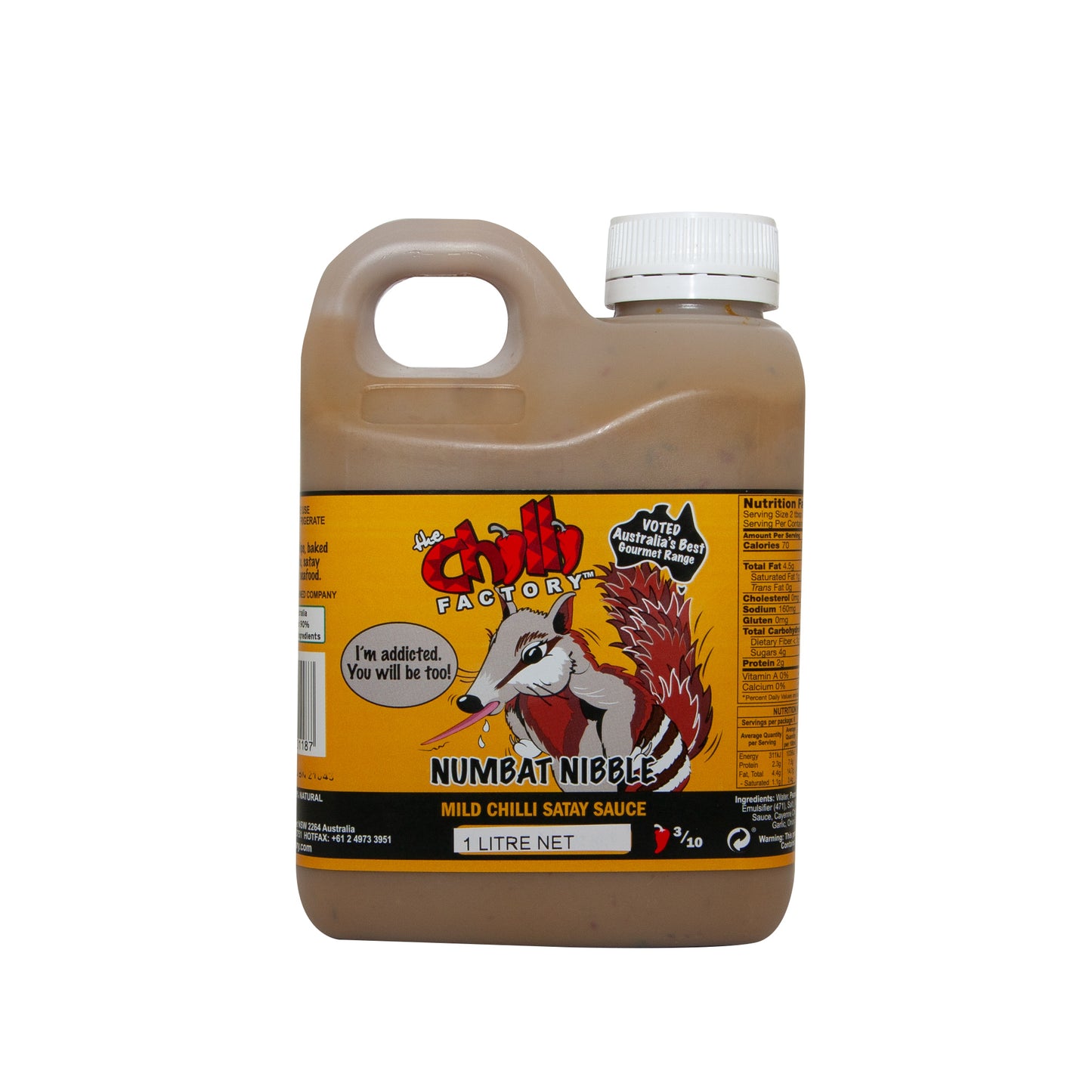Numbat Nibble - Mild Chilli Satay