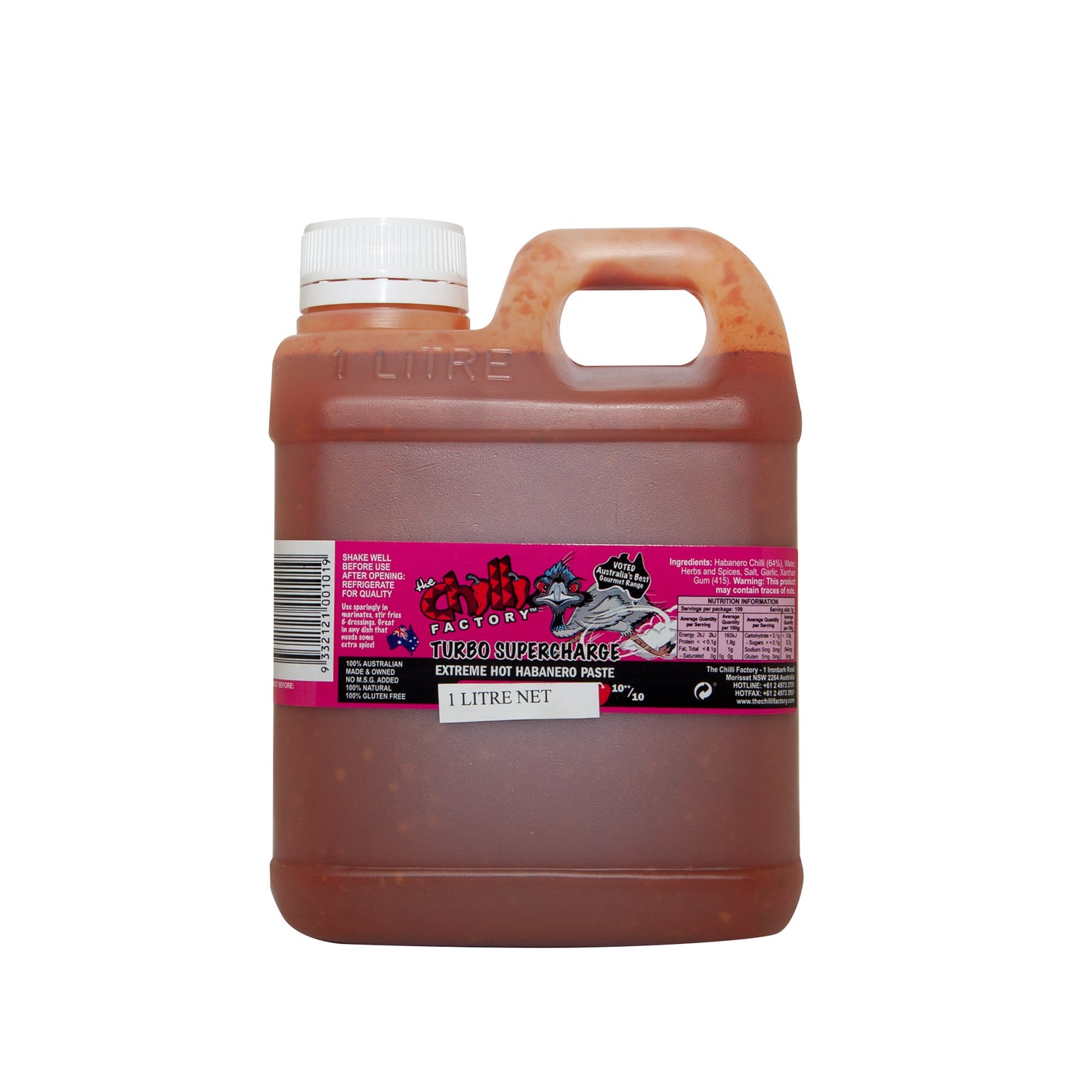 Turbo Supercharge - Extreme Hot Habanero Paste