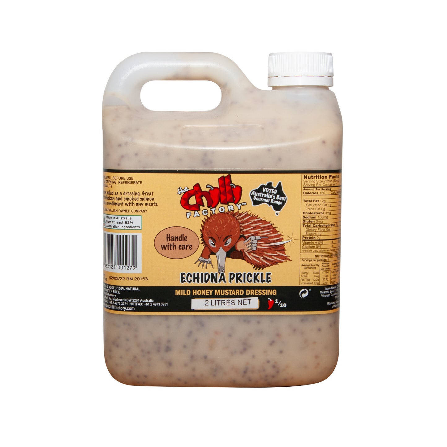 Echidna Prickle - Mild Honey Mustard Dressing