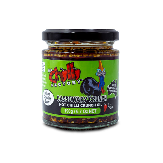 Cassowary Crunch - Hot Crunchy Chilli Oil