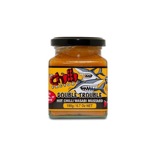 Double Trouble - Hot Chilli Wasabi Mustard