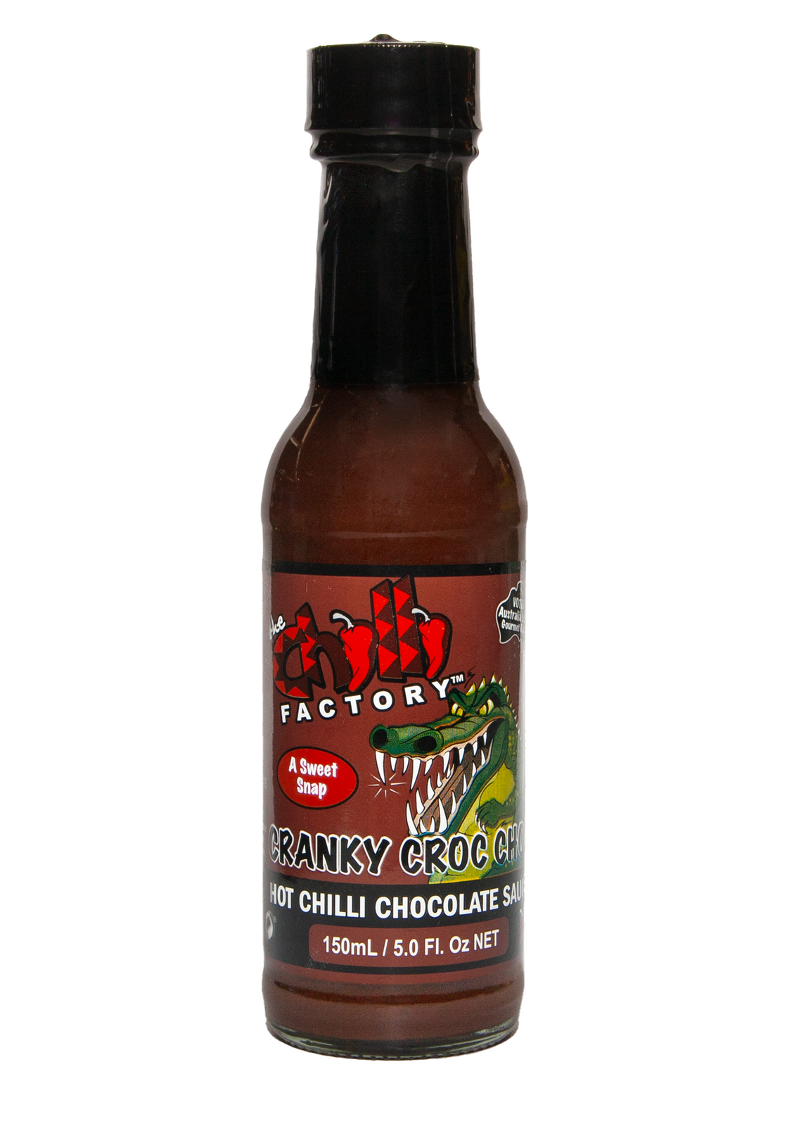 Cranky Croc Choc - Hot Chilli Chocolate Sauce