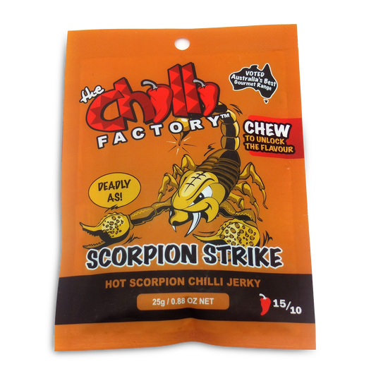Scorpion Strike Jerky - Hot Scorpion Chilli Jerky