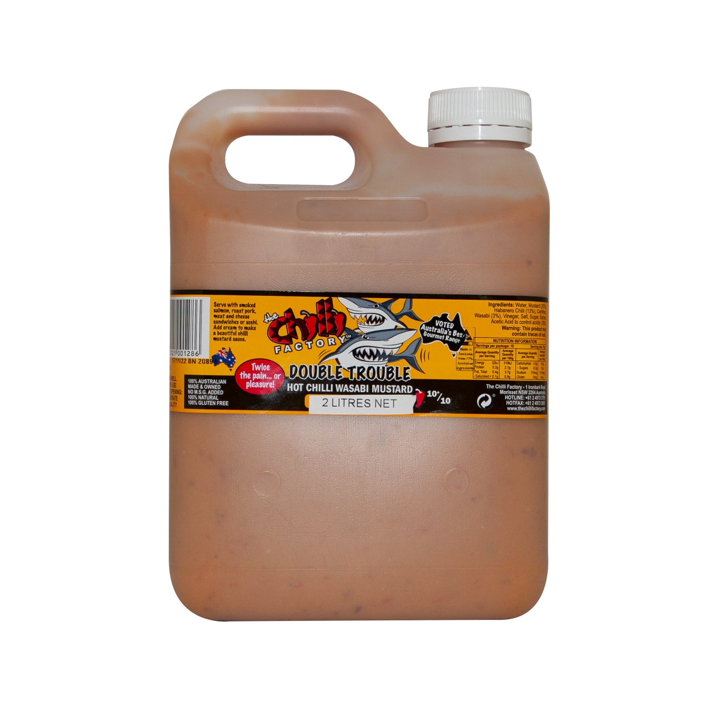 Double Trouble - Hot Chilli Wasabi Mustard