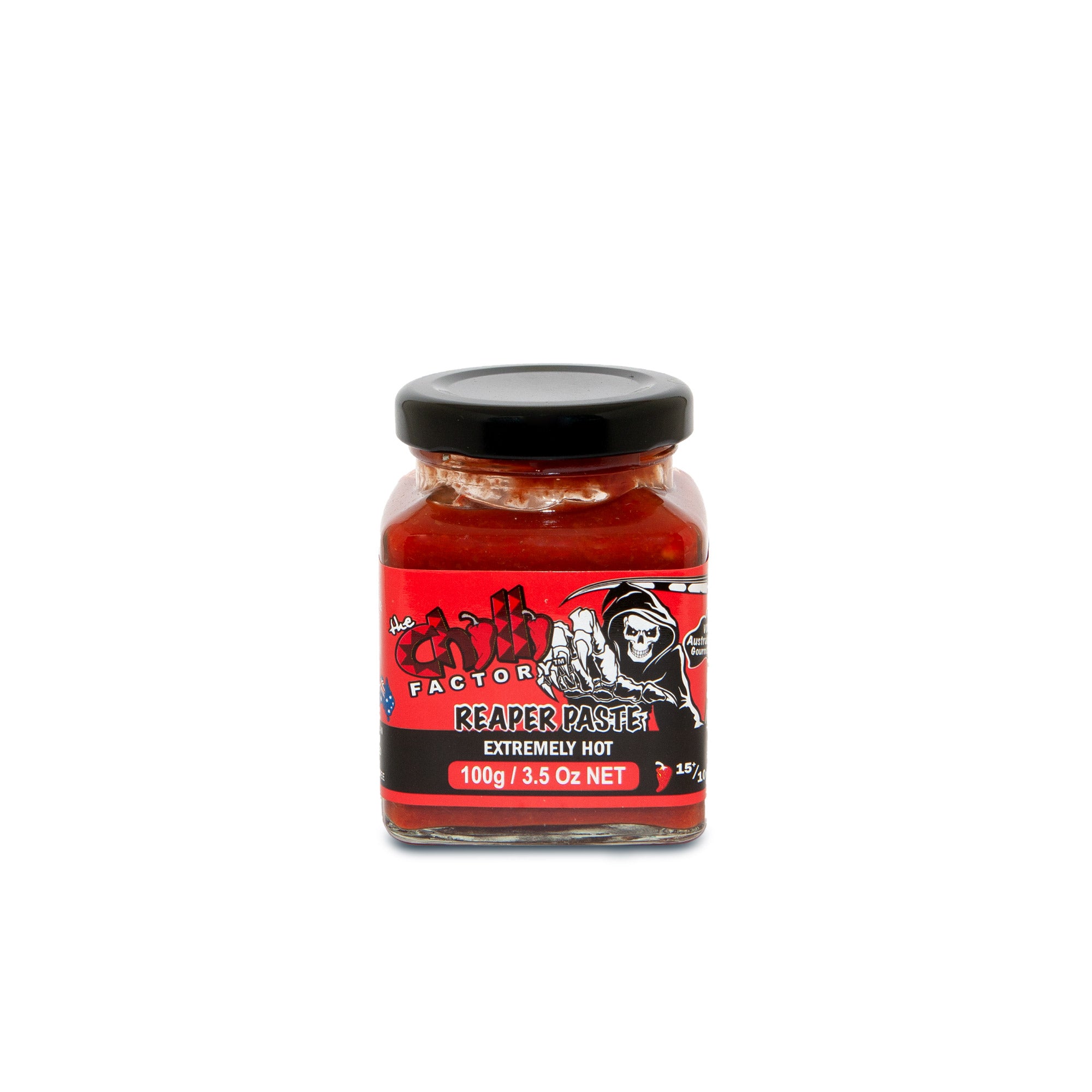 Creapers Condiments The Chilli Factory Chilli Sauces - Reaper Paste - Extremely Hot ...