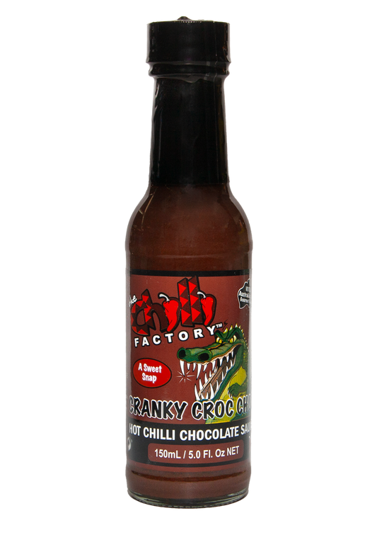 Cranky Croc Choc - Hot Chilli Chocolate Sauce