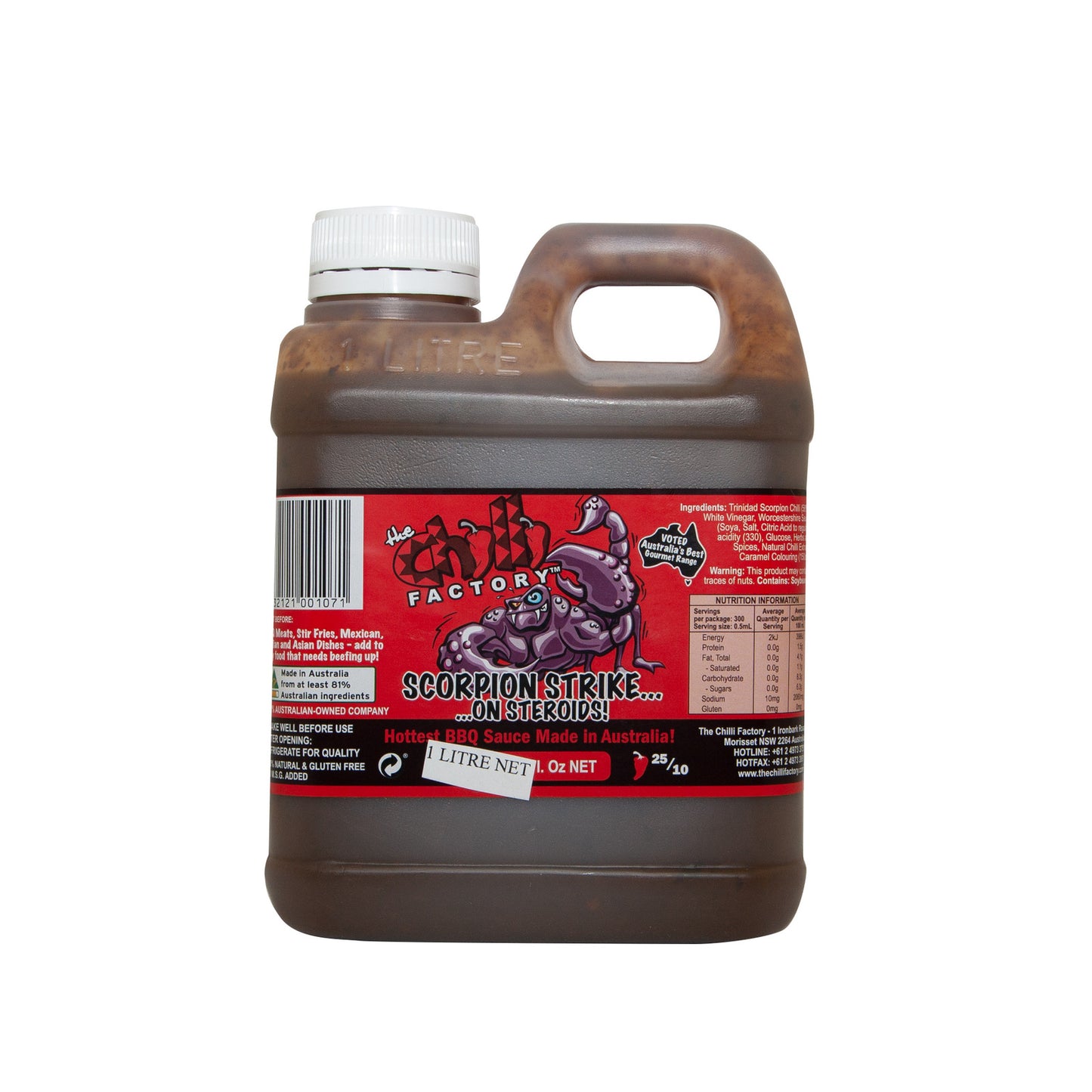 Scorpion Strike ...on Steroids - Hottest BBQ Sauce in Australia